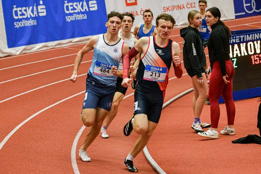 Finálový souboj o zlatou medaili na halovém Mistrovství České Republiky